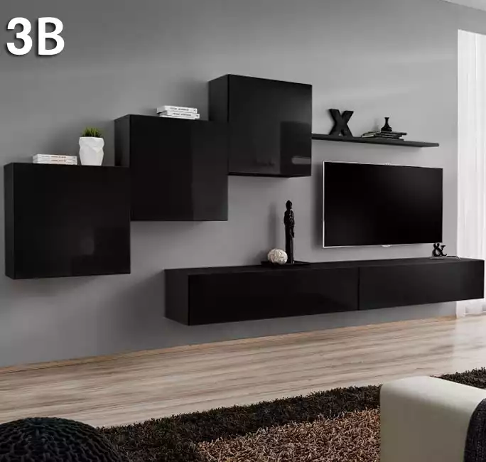 Meuble tv mural Berit 3