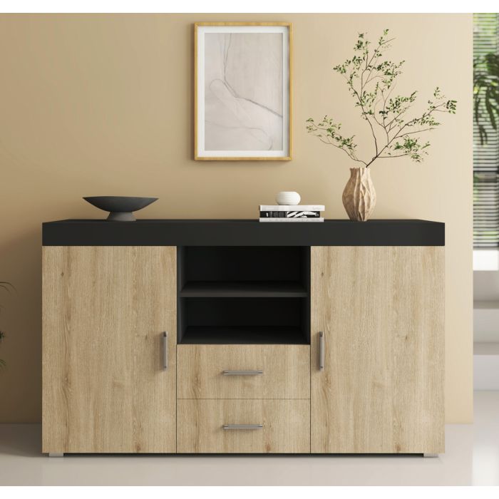 bahut-modele-roque-couleur-noir-et-sonoma