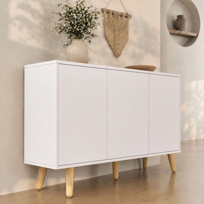 Buffet Salon modèle Vega couleur Blanc