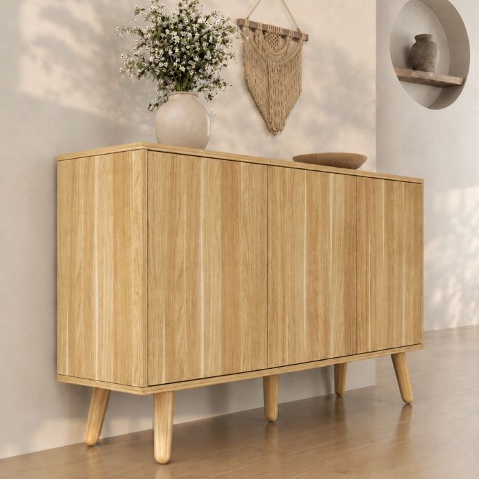 Buffet Salon modèle Vega couleur Chêne Alba