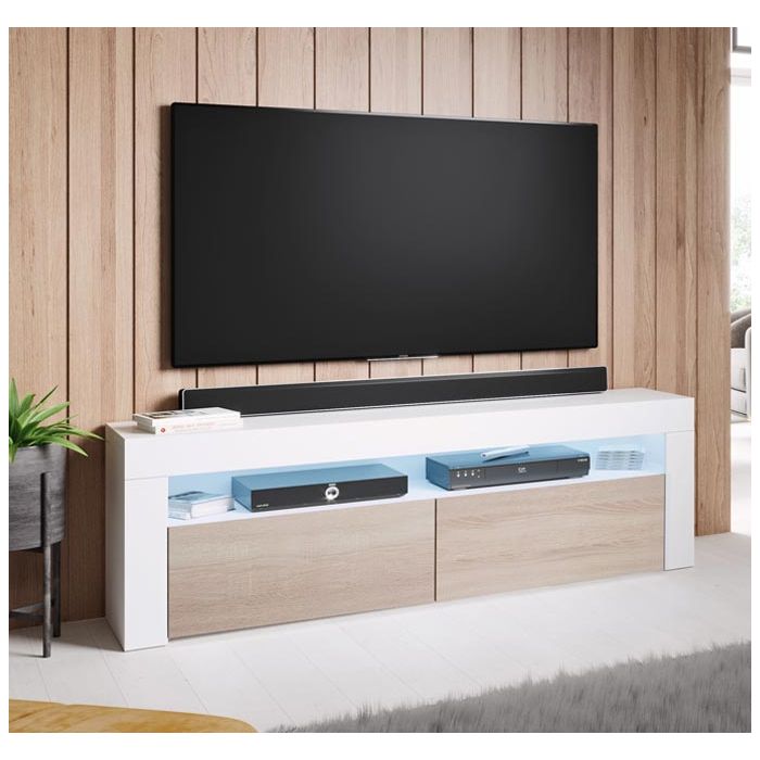 meuble-tv-aker-140-blanc-sonoma