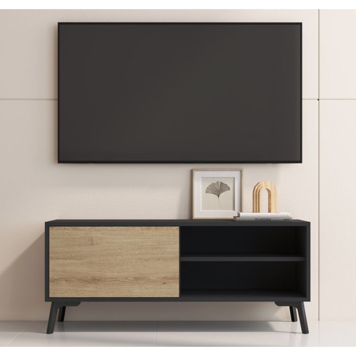 meuble-tv-kai-couleur-noir-sonoma-mate-de-100-cm