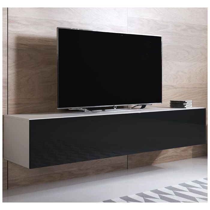 meuble-tv-luke-h2-160x30-blanc-noir_1