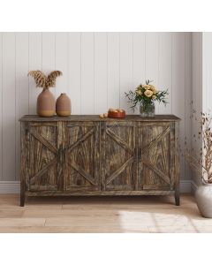 Buffet couleur Chêne Rustic 140 cm Olivia