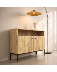 Buffet Salon modèle Duna couleur Chêne Eos
