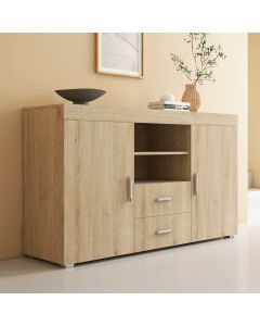 Buffet Salon modèle Roque couleur sonoma mate