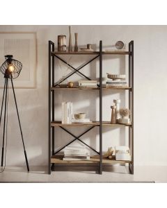 Étagère modèle Factory E2 (87,5 cm) en couleur pin
