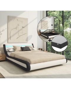 lit-coffre-design-parisina-blanc-et-noir-avec-matelas-texas
