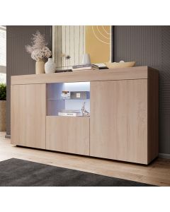 Buffet Salon modèle Sefora couleur sonoma 135x72cm.