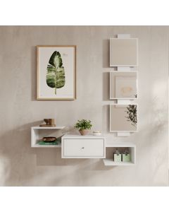 Meuble d'entrée Neo couleur blanc