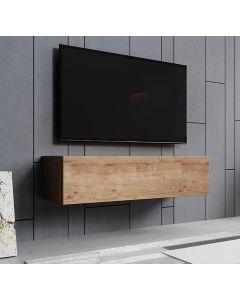 Meuble TV modèle Aitana M1 (120x30cm) couleur chêne