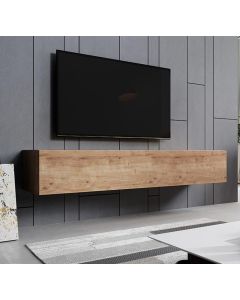 Meuble TV modèle Aitana M2 (180x30cm) couleur chêne