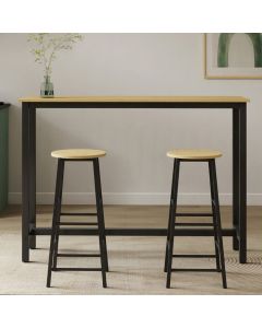 table-haute-avec-2-tabourets-noir-sonoma-140-cm-ani