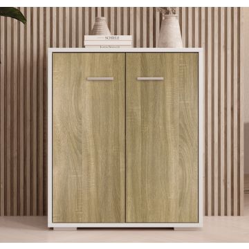 buffet-salon-modele-lander-couleur-blanc-et-sonoma