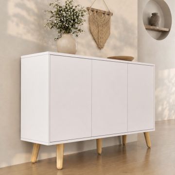 Buffet Salon modèle Vega couleur Blanc