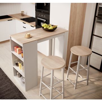 mesa-alta-con-2-taburetes-blanco-sonoma-110-cm-kyra