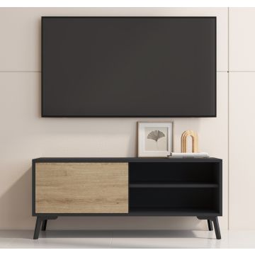 meuble-tv-kai-couleur-noir-sonoma-mate-de-100-cm