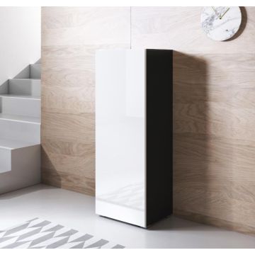 meuble-tv-luke-v1-40x126-pieds-nero-blanc_1