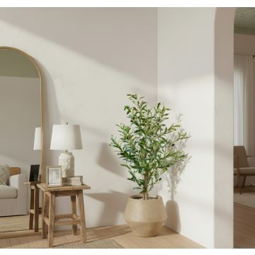 Plante artificielle décorative Olivier 100 cm