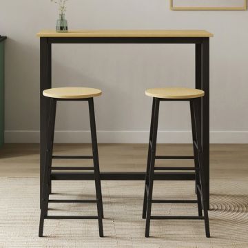 table-haute-avec-2-tabourets-noir-sonoma-100-cm-ani