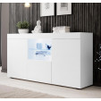 Buffet Salon modèle Natolia couleur blanc mate 150 x 83 cm.