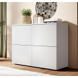 Buffet Salon modèle Zoel couleur blanc mate