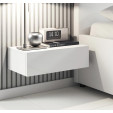 Table de chevet Europa couleur blanc 