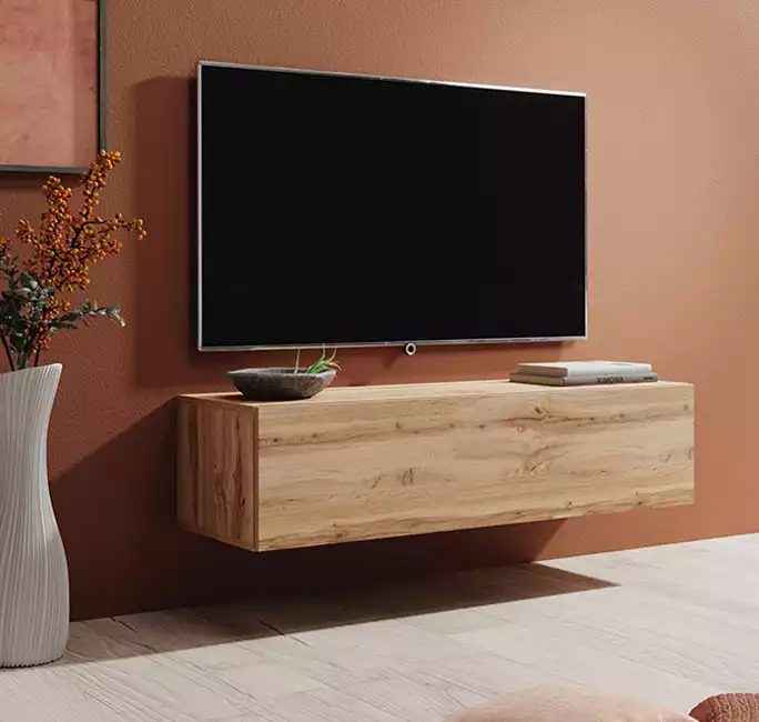 meuble tv berit h120 chene
