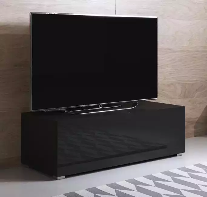 meuble-tv-luke-h1-100x30-pieds-noir