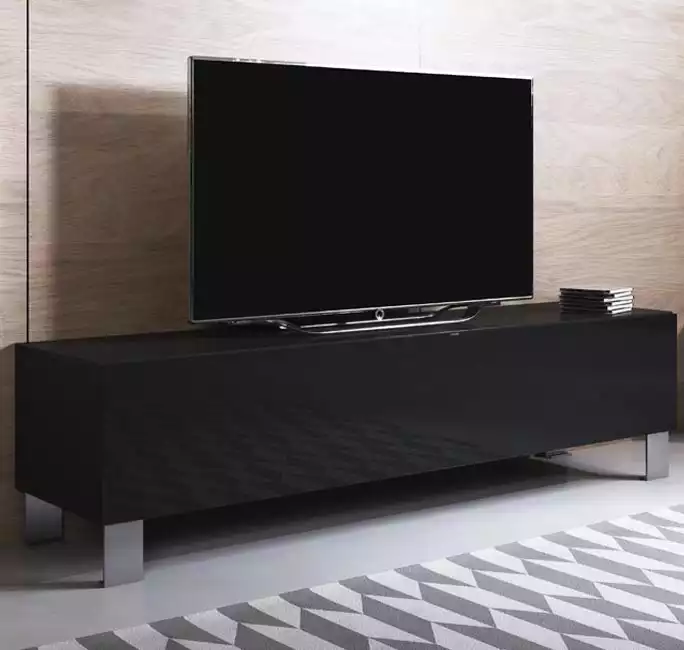 meuble-tv-luke-h2-160x30-pieds-aluminium-noir.