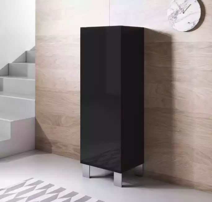meuble-tv-luke-v1-40x126-pieds-aluminium-noir