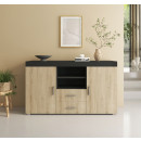 bahut-modele-roque-couleur-noir-et-sonoma