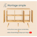 buffet-chêne-alba-120-cm-portes-cannelées-renz