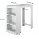 table-haute-kyra-110cm-blanc