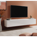 meuble tv berit h180 blanc