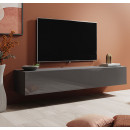 meuble tv berit h180 gris