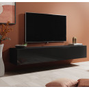 meuble tv berit h180 noir