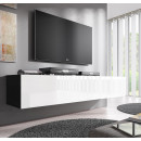 meuble tv forli xl noir blanc