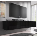 meuble tv forli xl noir