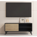 meuble-tv-kai-couleur-noir-sonoma-mate-de-100-cm