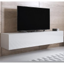 meuble tv luke h2 160x30 blanc