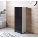 meuble-tv-luke-v1-40x126-pieds-blanc-noir