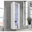 vitrine capri blanc blanc