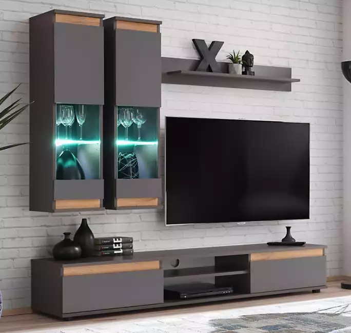 Meuble tv mural Borneo