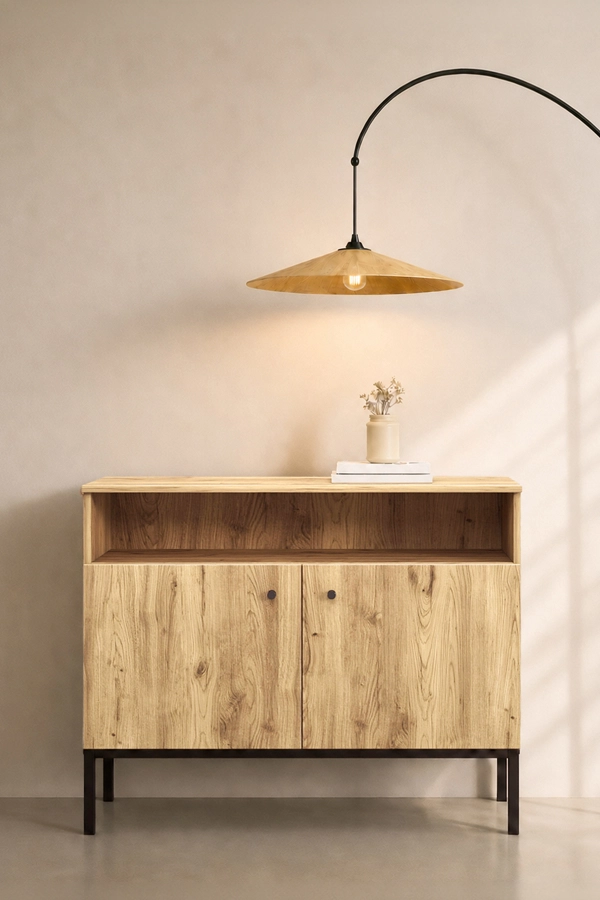 Buffet Salon modèle Duna couleur Chêne Eos